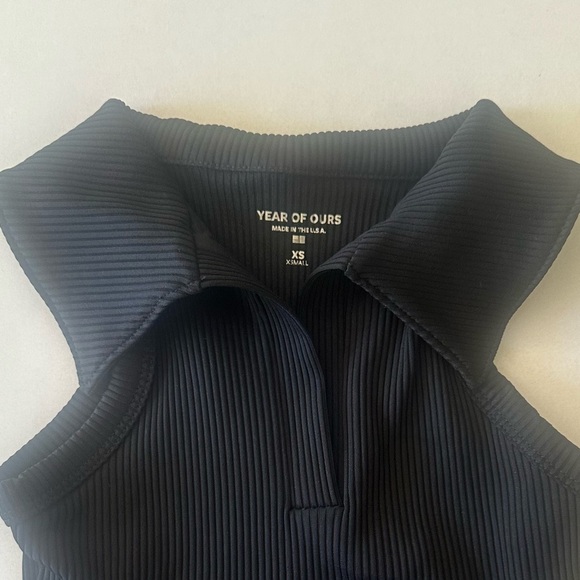 Year Of Ours “The Gabriela Rib Bra Top” In Black Size XS New With Tags! - Picture 12 of 12